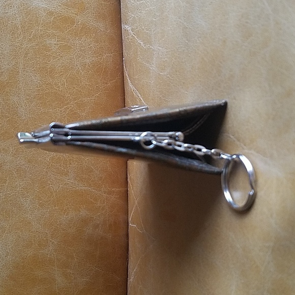 Vintage Baronet coin purse wallet key chain bag charm kiss clasp - Picture 5 of 10